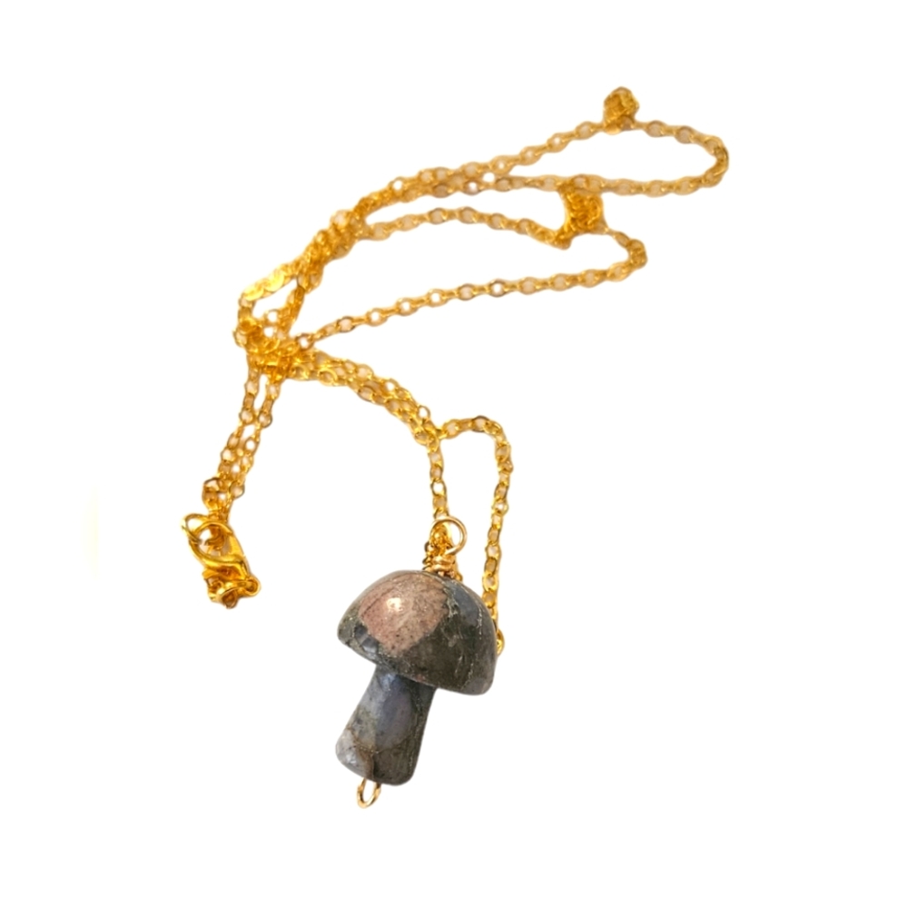Mushroom Necklace